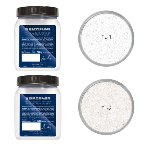 德国面具轻柔透明蜜粉歌剧魅影Kryolan定妆粉散粉400G - 图1