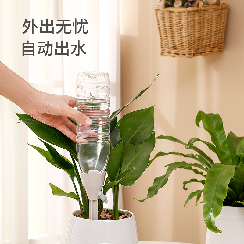 日本自动浇水器浇花滴水神器懒人家用花盆绿植多肉定时出差渗水器-图0