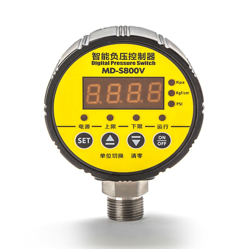 数显智能型压力开关真空负压表负压控制器真空泵MD-S800V上海铭控 - 图0