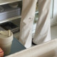 ໂສ້ງຂາກວ້າງ JMWOMEN linen