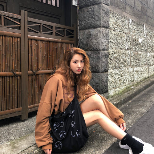 jmwomen 袜子女中筒袜韩版学院风防臭四季运动纯色 情侣高筒袜 - 图2