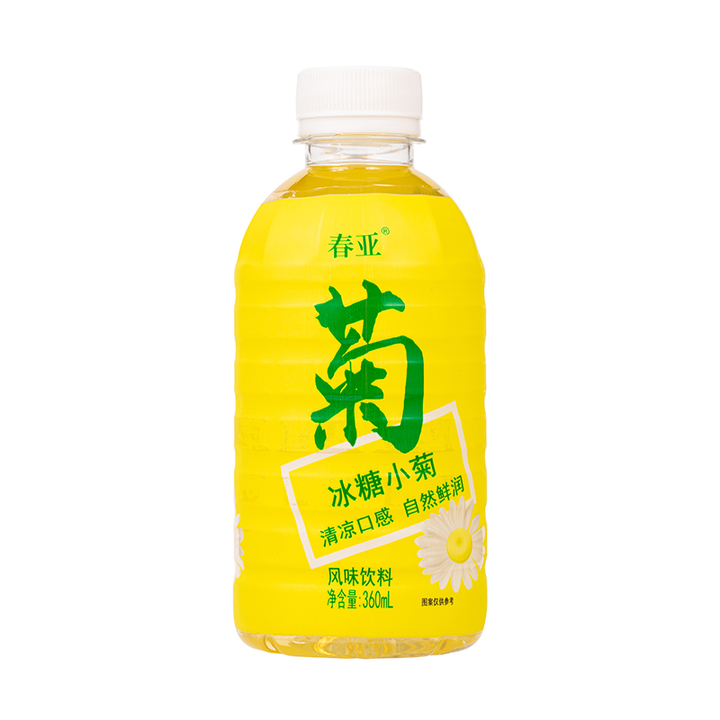 冰糖小菊菊花茶饮料凉茶360ml*24瓶装整箱夏季饮品解渴去暑饮品-图3