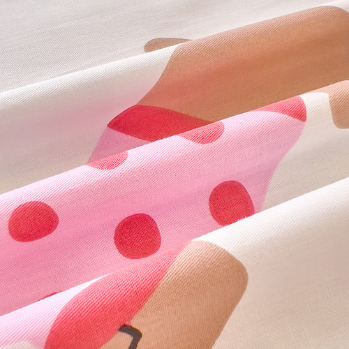 可爱全棉纯棉单人枕套学生宿舍专用超大个枕芯套枕头套48x74透气 - 图2