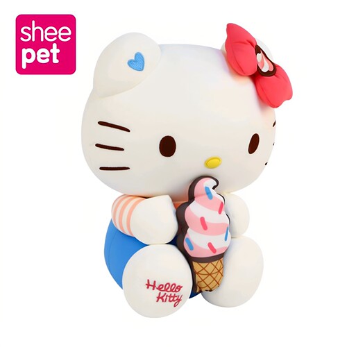 Sheepet舒宠雪糕Hello Kitty公仔玩具凯蒂猫女孩抱枕女生睡觉礼物 - 图2