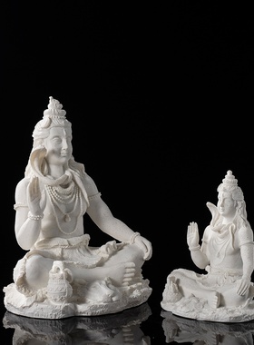 跨境东南亚湿婆神佛像树脂工艺品摆件创意家居桌面玄关神像