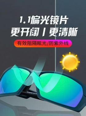 欧美潮流徒步眼镜户外运动骑行偏光太阳镜防风马拉松超轻护目墨镜