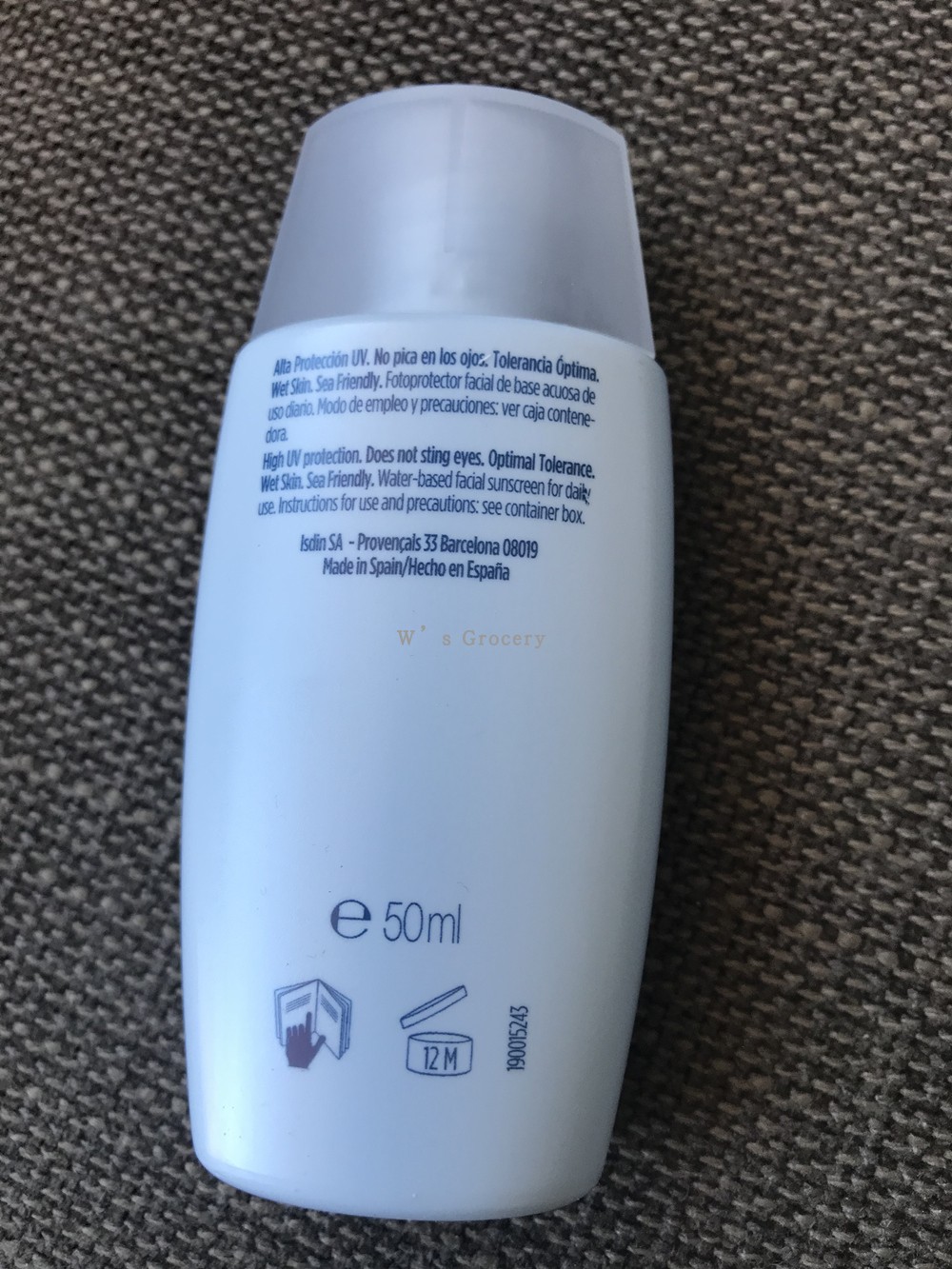 现货本土最*新版ISDIN怡思丁防晒霜SPF50不辣眼睛50ml-图0