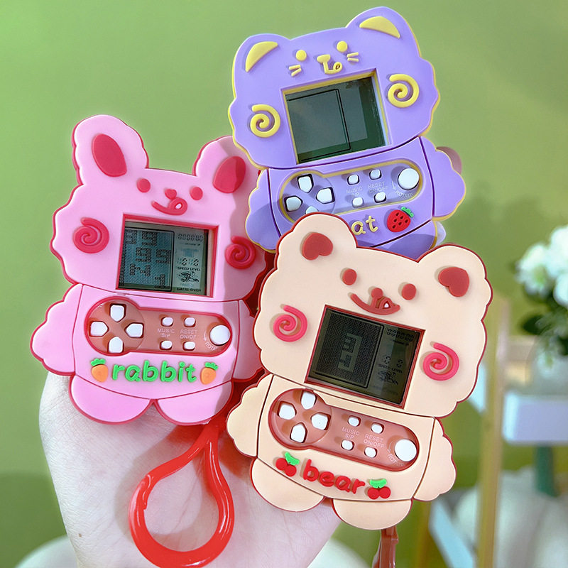 卡通掌上打地鼠游戏机相机跳舞机益智钥匙扣挂饰趣味学生礼品,淘宝优惠券,粉丝福利购,淘宝优惠卷