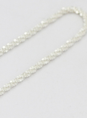 波光粼粼项链男女精致时尚轻奢气质百搭小众锁骨链个性合金项链潮