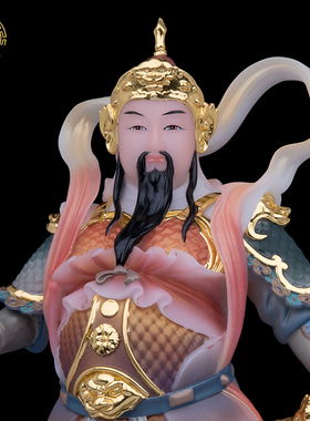 李靖神像军神汉白玉中式居家