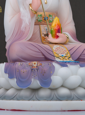 女娲玄关神像汉白玉供奉