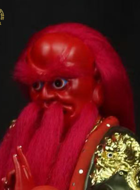 法主公神像张圣法主黑脸圣君张公肖公洪公兄弟家用树脂供奉摆件