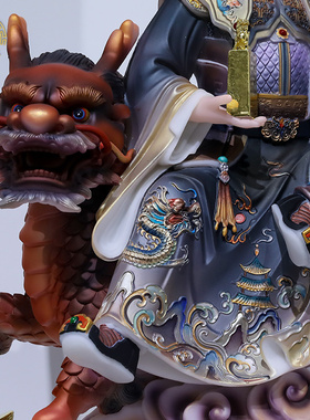 九天应元雷声普华尊神像汉白玉