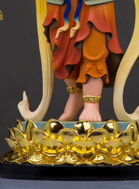 摆件金童玉女招财客厅树脂中式