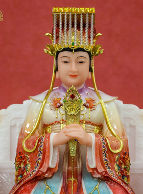 四御大帝神像紫薇长生大帝汉白玉