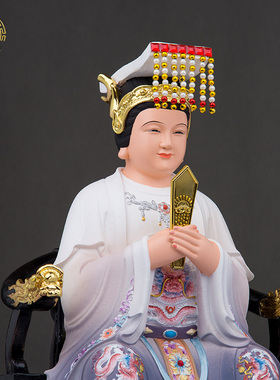 龙王树脂树脂供奉中式神像摆件