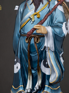 吕洞宾神像工艺品纯铜