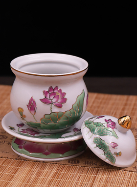 家用陶瓷供水杯佛堂水杯大全