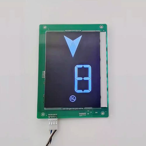 电梯6.4寸轿内显示板SFTC-CCB-LV-SX适用默纳克系统SFTC-CCB-L-HX - 图1