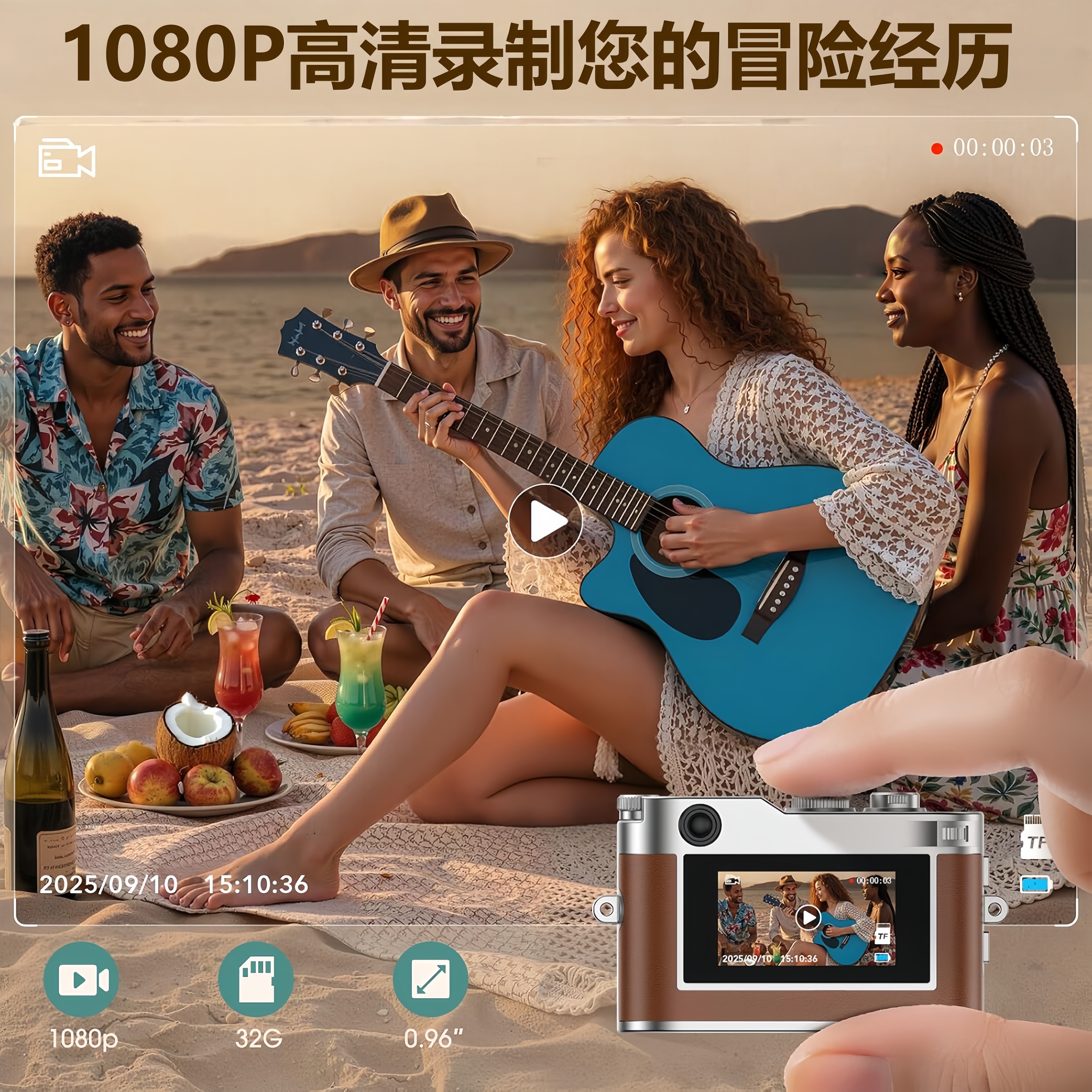 复古迷你相机学生ccd运动数码照相机校园拍照记录旅游高清随身带,淘宝优惠券,粉丝福利购,淘宝优惠卷