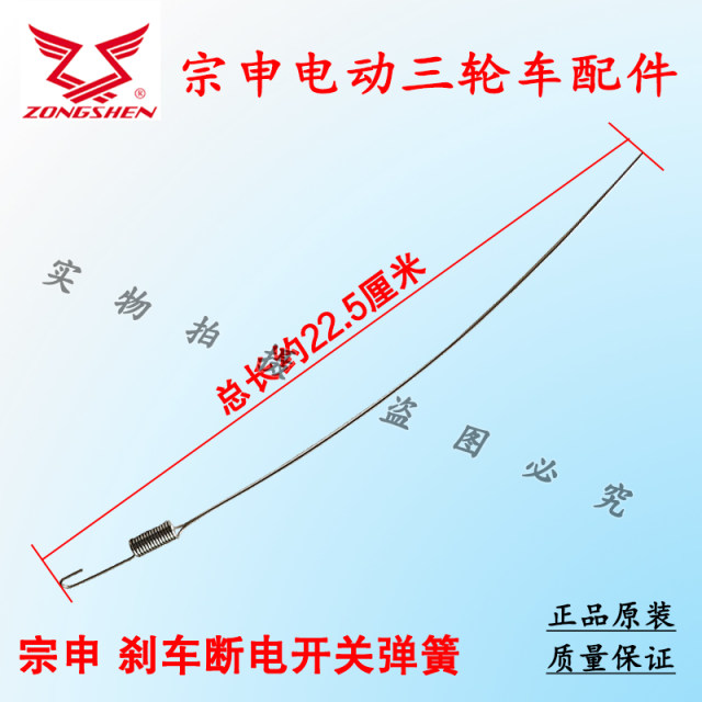 Zongshen ໄຟຟ້າສາມລໍ້ເບກພະລັງງານປິດສະຫຼັບຕົ້ນສະບັບຕີນເບກຫາງແສງສະຫວ່າງພາກຮຽນ spring switch universal ອຸປະກອນລົດໃຫມ່