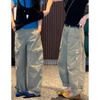 Multi-pocket cargo casual pants are popular this year