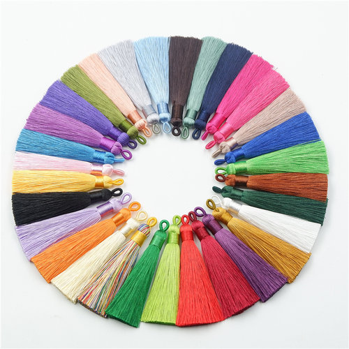 古风流苏穗子吊穗中国结配饰挂件diy材料复古典扇坠饰品配件吊坠 - 图1