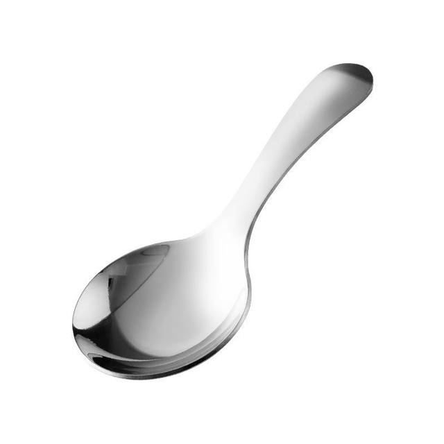 304 stainless steel short handle spoon short handle soup spoon short high-end mini round spoon tea leaf spoon seasoning spoon portable spoon