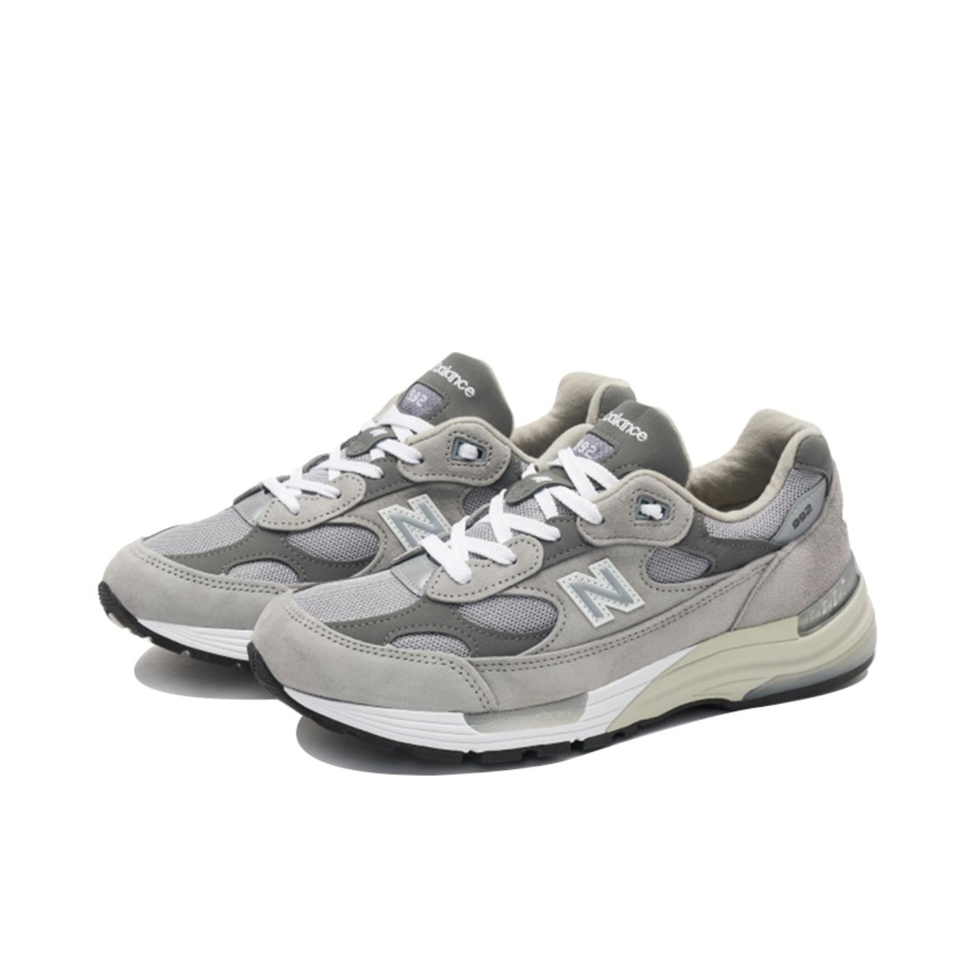 圆圆体育 New Balance 美产992元祖灰 男女休闲复古慢跑鞋 M992GR - 图2