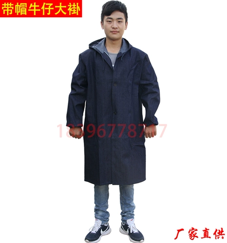 Хлопковая джинсовая униформа медсестры, комбинезон подходит для мужчин и женщин, лонгслив, делается под заказ