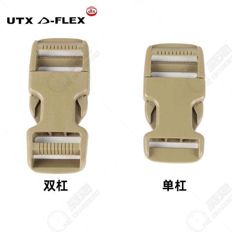 UTX多耐福扣具背包配件utx扣具多耐福插扣快拆扣插口绑带背包插口_虎窝淘