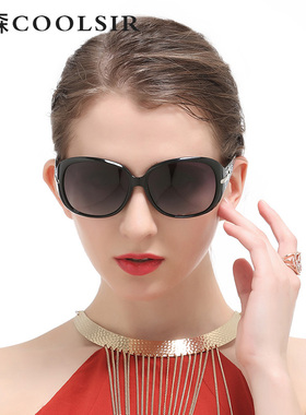 女士偏光太阳镜开车墨镜防紫外线