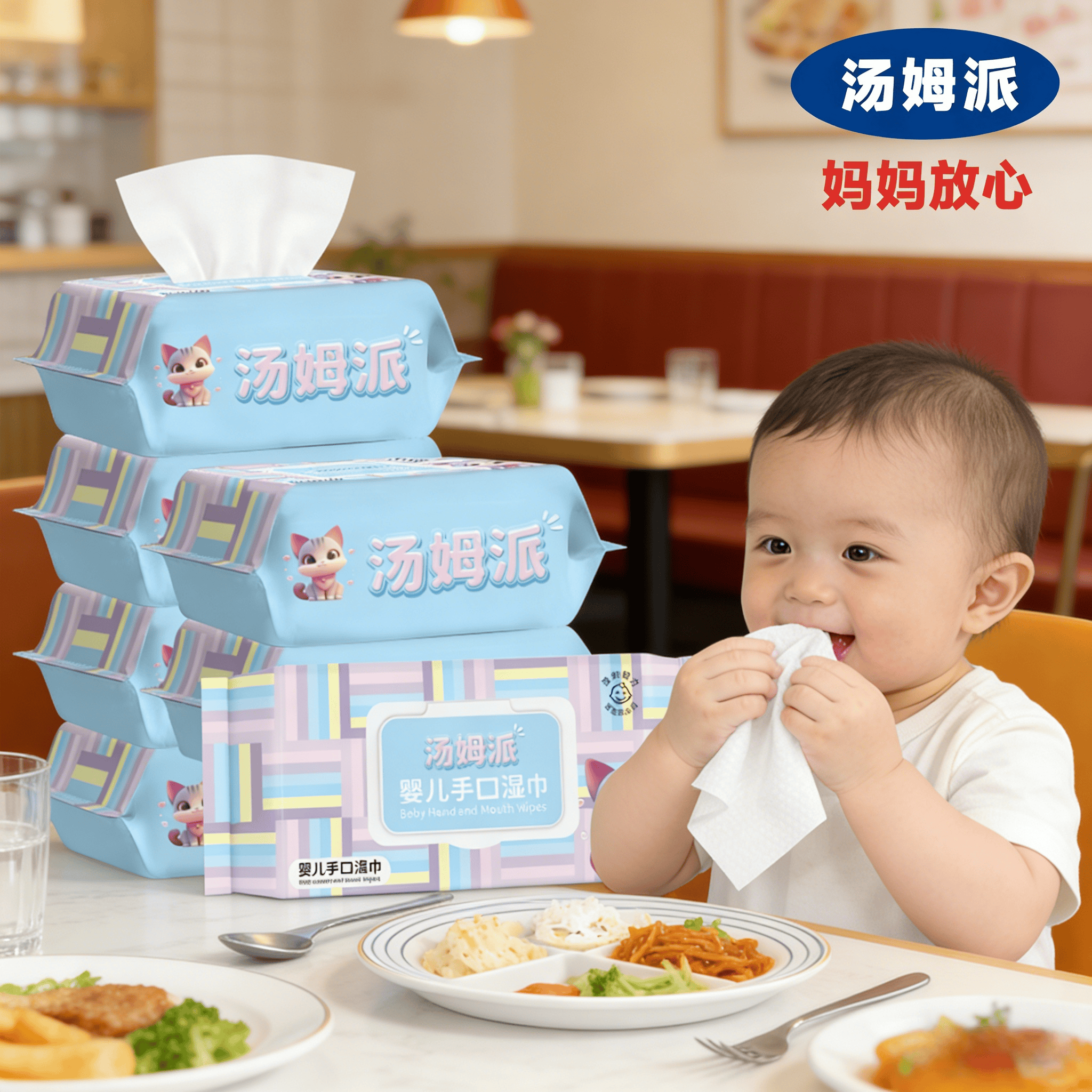 可用半年巨无霸加大加厚擦手擦脸家庭装湿巾婴幼儿手口专用湿纸巾,淘宝优惠券,粉丝福利购,淘宝优惠卷