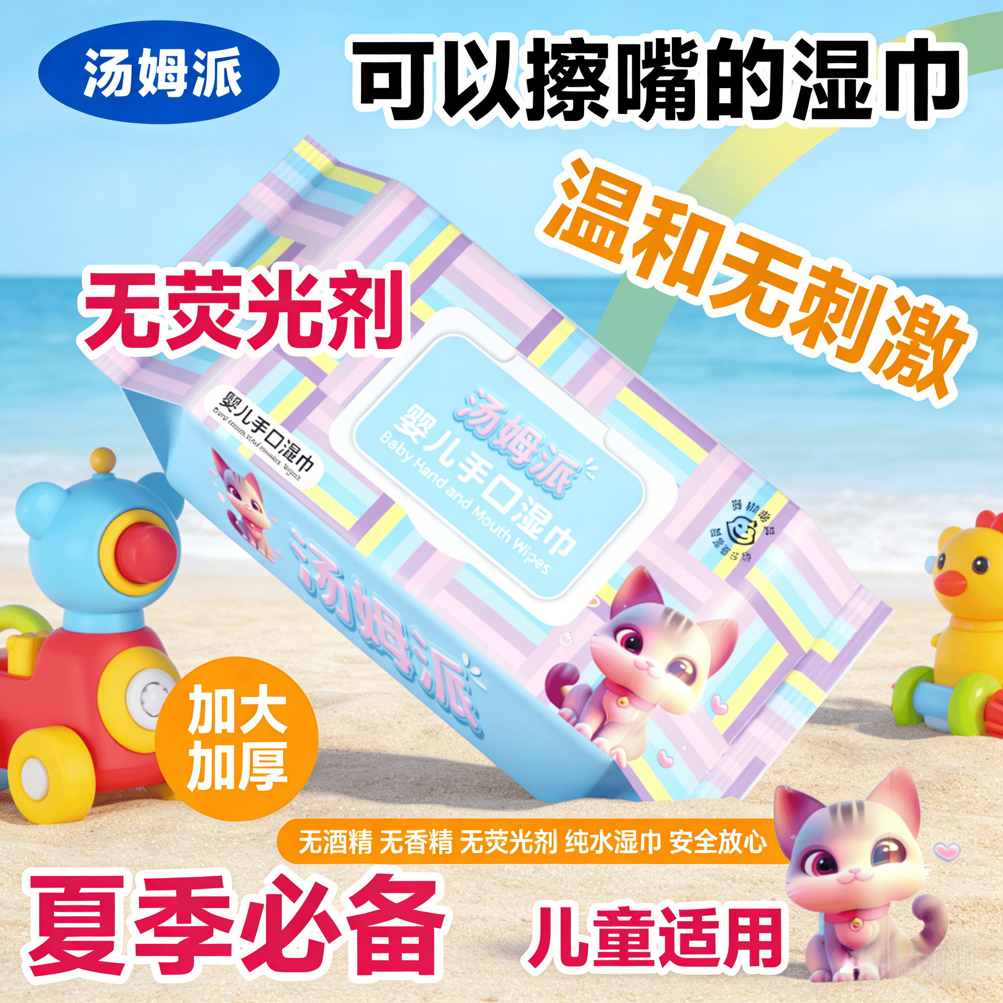 可用半年巨无霸加大加厚擦手擦脸家庭装湿巾婴幼儿手口专用湿纸巾,淘宝优惠券,粉丝福利购,淘宝优惠卷