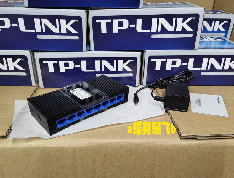 TP-LINK TL-SF1008+ 8口交换机8口集线器  网络一进7出 - 图1