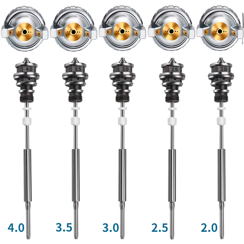 通用喷漆枪喷枪配件W-71/ W-77/W-101枪针枪嘴雾化帽喷枪三件套,淘宝优惠券,粉丝福利购,淘宝优惠卷
