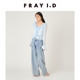 FRAY I.D2026 ພາກຮຽນ spring ແລະ summer ໃຫມ່ elegant ຄໍ V ruffled bell sleeve lace top FWCT261113
