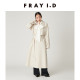 FRAY I.D2026 ພາກຮຽນ spring ແລະ summer ຜະລິດຕະພັນໃຫມ່ງ່າຍດາຍແລະ versatile lapel ສາຍ jacket windbreaker ຍາວ FWFC261003