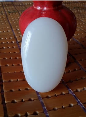 玉翡缘玉器新疆和田羊脂玉把件 白玉籽料把玩件 玉手把件 鱼 男女