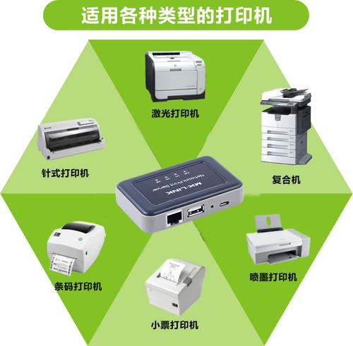 MX-Link Printer Shareed Device USB для сетевого печатного сервера Совместимая на струйную метку Специальную цену