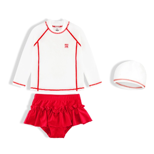 Детский купальник, раздельный быстросохнущий лонгслив, коллекция 2023, защита от солнца, 3 лет, 6 лет, 10 лет