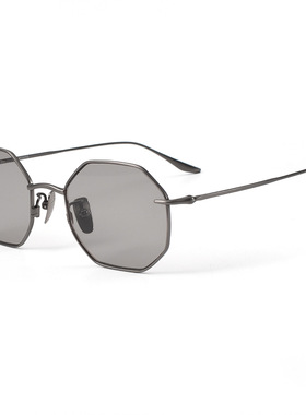 2025新款时尚潮流欧美ins时尚太阳镜墨镜多边形百搭眼镜架驾驶墨