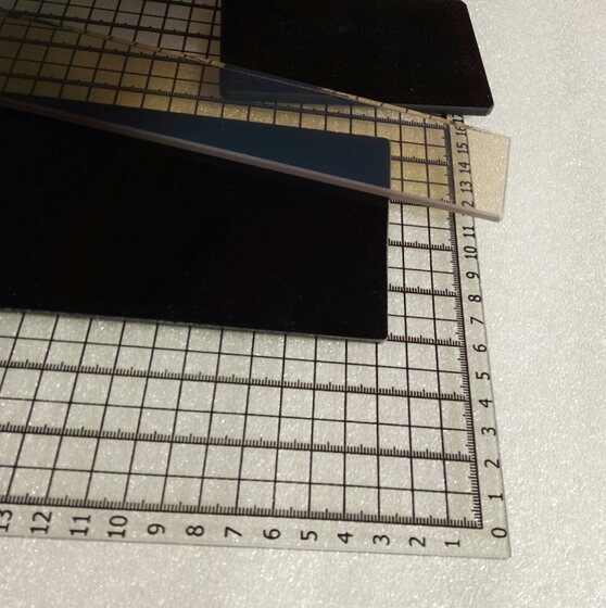 High temperature wave soldering glass, high temperature resistant glass with scale, tin furnace test wave glass customized by manufacturer