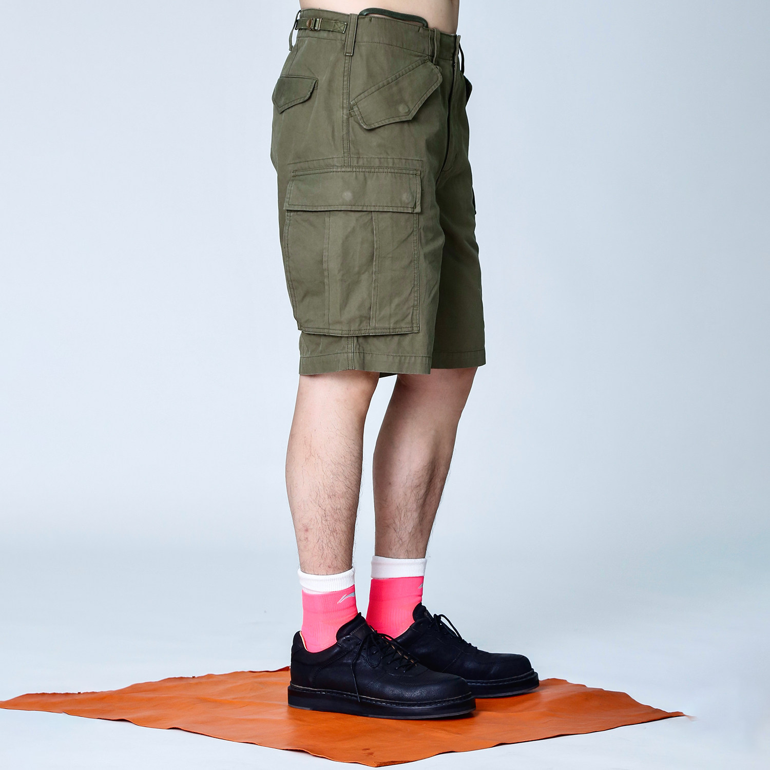 实年服工SK150夏季质感M51工装多袋休闲短裤宽松纯棉五分裤子男潮,淘宝优惠券,粉丝福利购,淘宝优惠卷