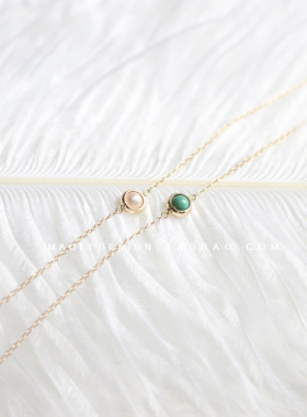 14K包金淡水珍珠手链日系小清新