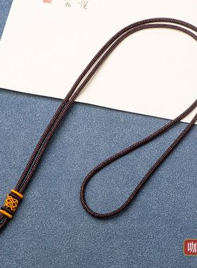 DIY菠萝结项链绳手工编织配件