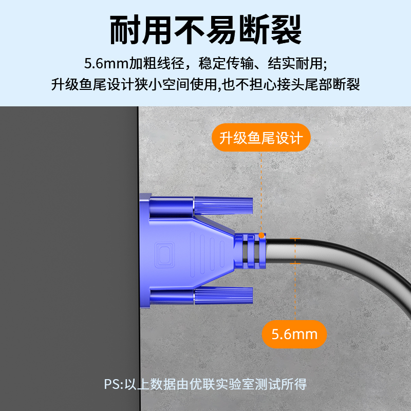 vga线电脑显示器连接线数据传输信号台式与主机高清vja投影仪线 - 图3