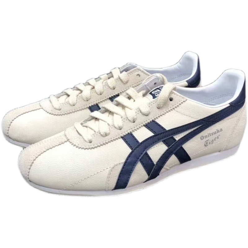 Onitsuka Tiger鬼塚虎RUNSPARK时尚休闲小白鞋 D201L-200 - 图3