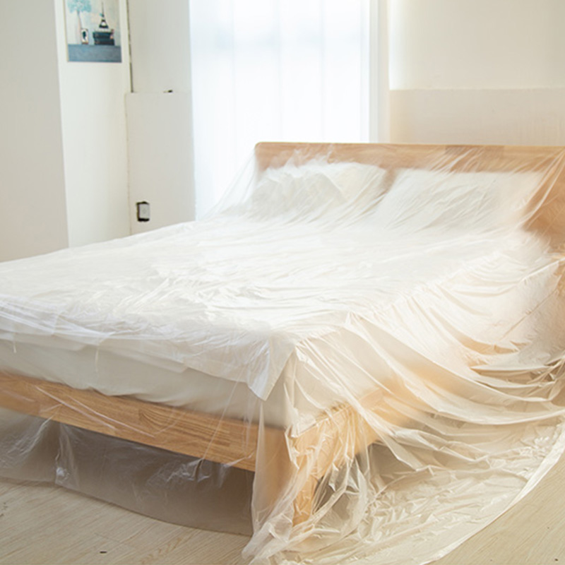 家具防尘膜塑料防尘布装修衣柜保护膜家具遮盖床罩家用沙发防灰尘-图2