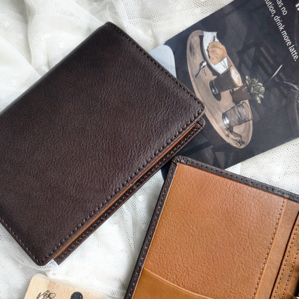 掌柜推荐!头层牛皮A8活页手帐 5环迷你活页m5真皮小环随身记事本 - 图1